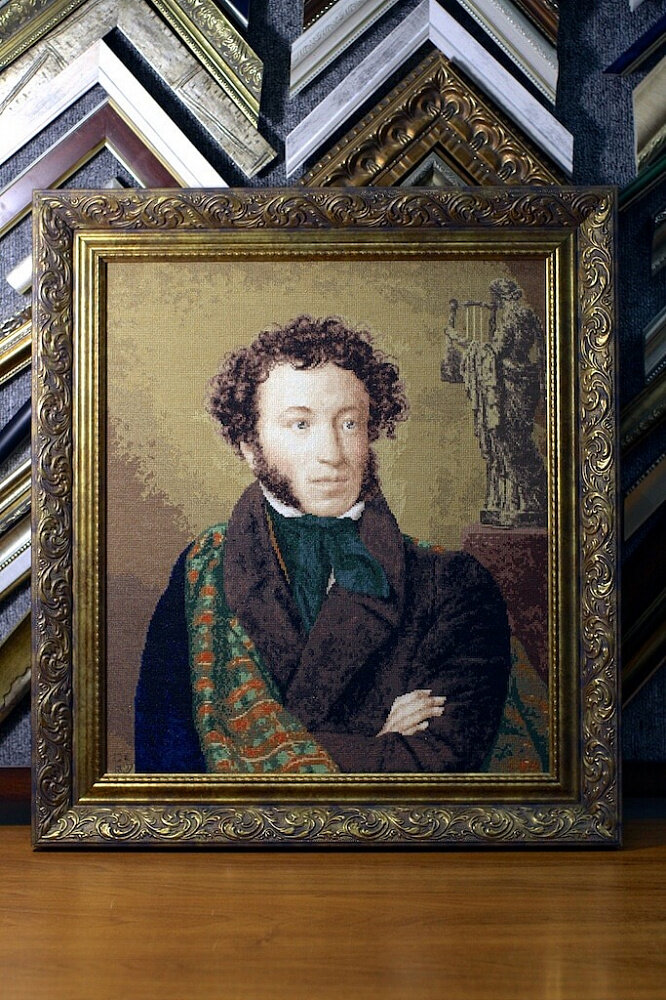 Портрет поэта А.С. Пушкина 1827 г.