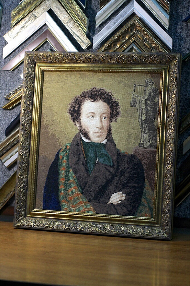 Портрет поэта А.С. Пушкина 1827 г.