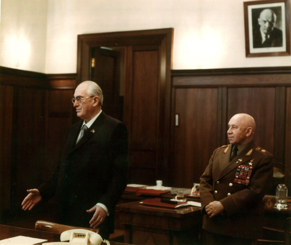 После избрания секретарем ЦК КПСС 18 мая 1982г.