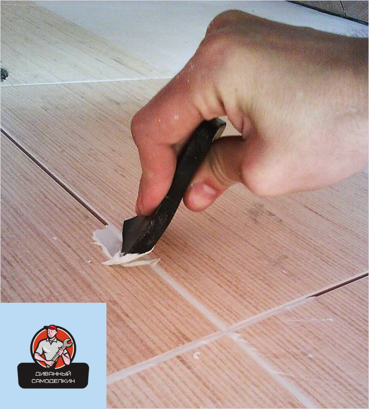 Нанесение цементной затирки