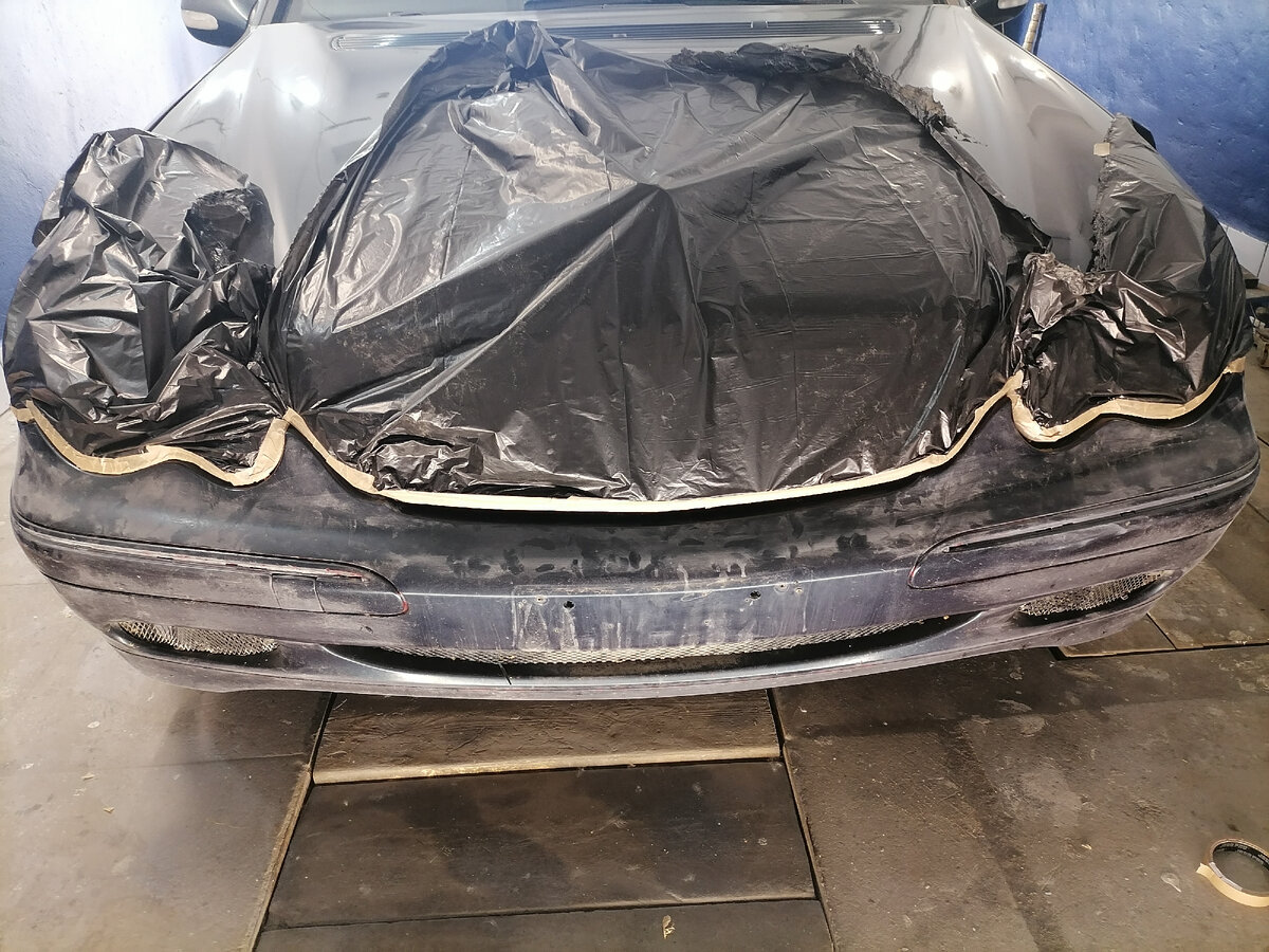 Передний бампер. 