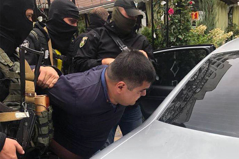 Тенго Гальский в момент задержания