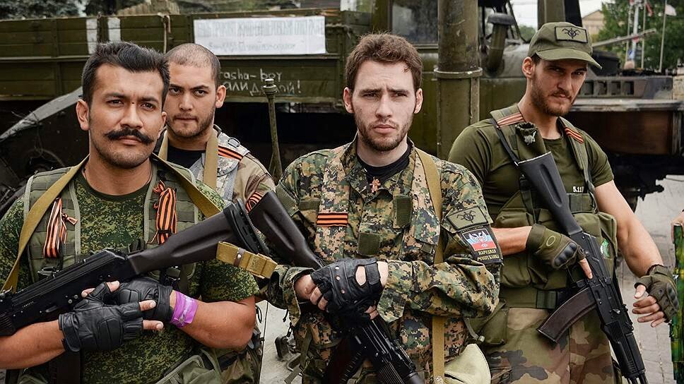 Помимо донетчан, Ополчение ДНР привлекает в свои ряды множество иностранцев