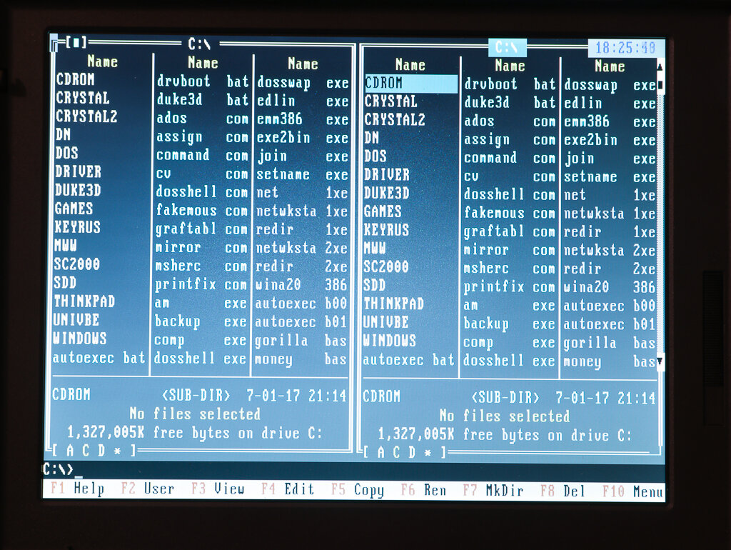 Thinkpad 600: чистый DOS в 2018 году | 640 килобайт | Дзен