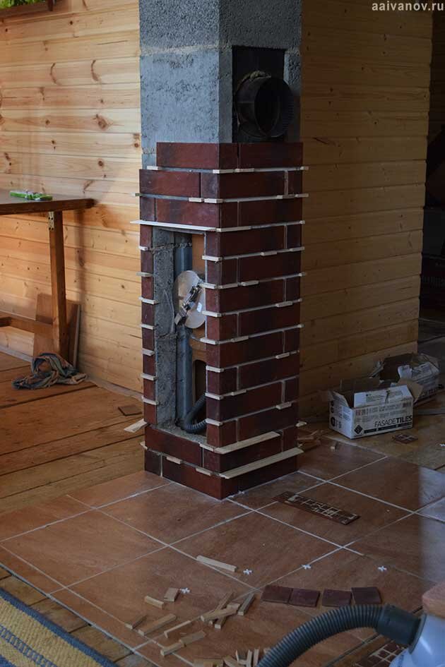 Облицовка под традиционный состаренный кирпич