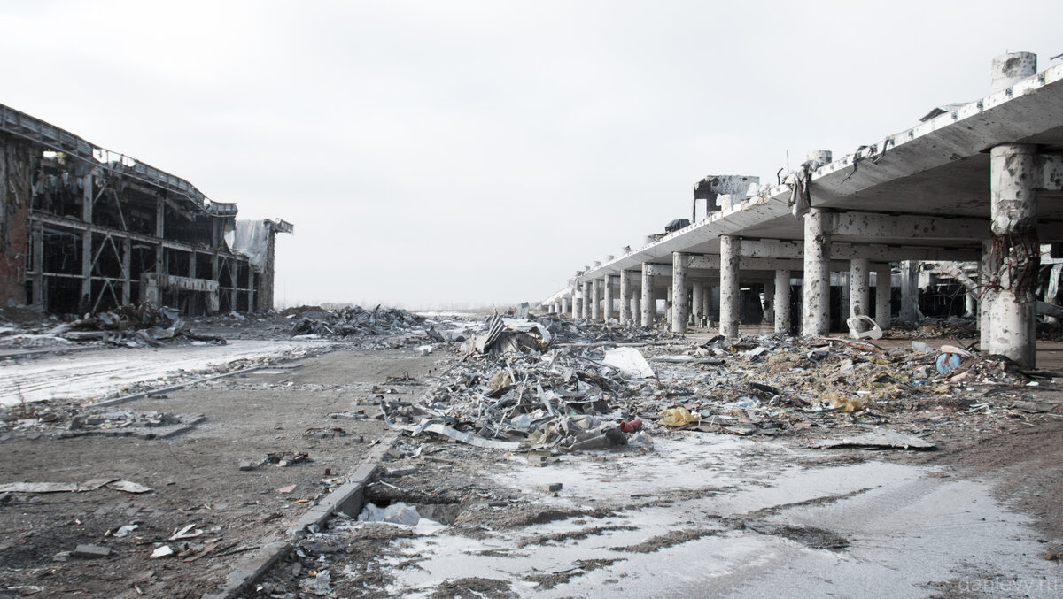 Фото аэропорта в донецке до и после войны