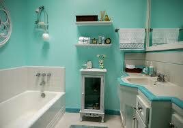 Бирюзовая ванная комната – это необычно!
