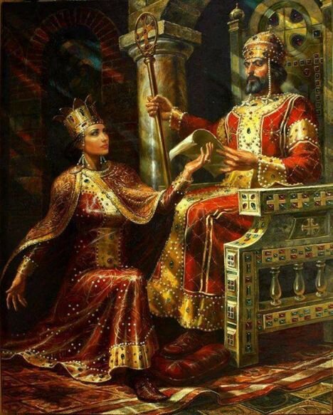 Царь Иван и Ирина. arrecaballo.es
