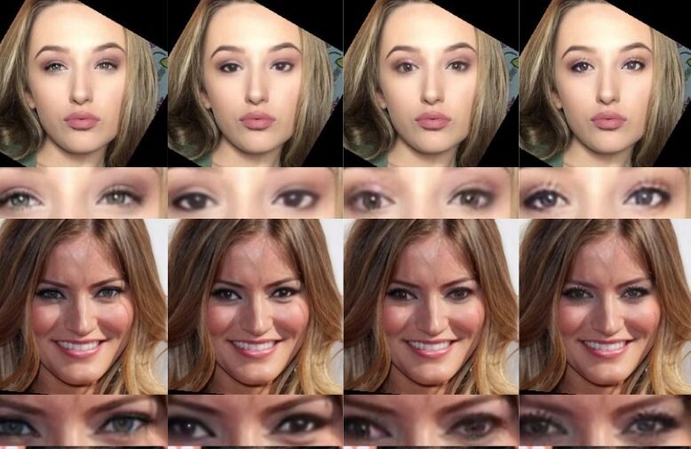 открыть глаза на фото приложение