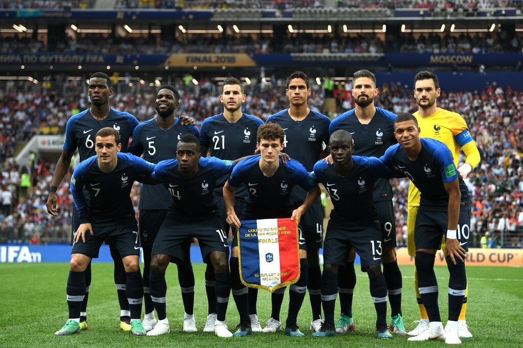 Сборная франции по футболу 2018 года