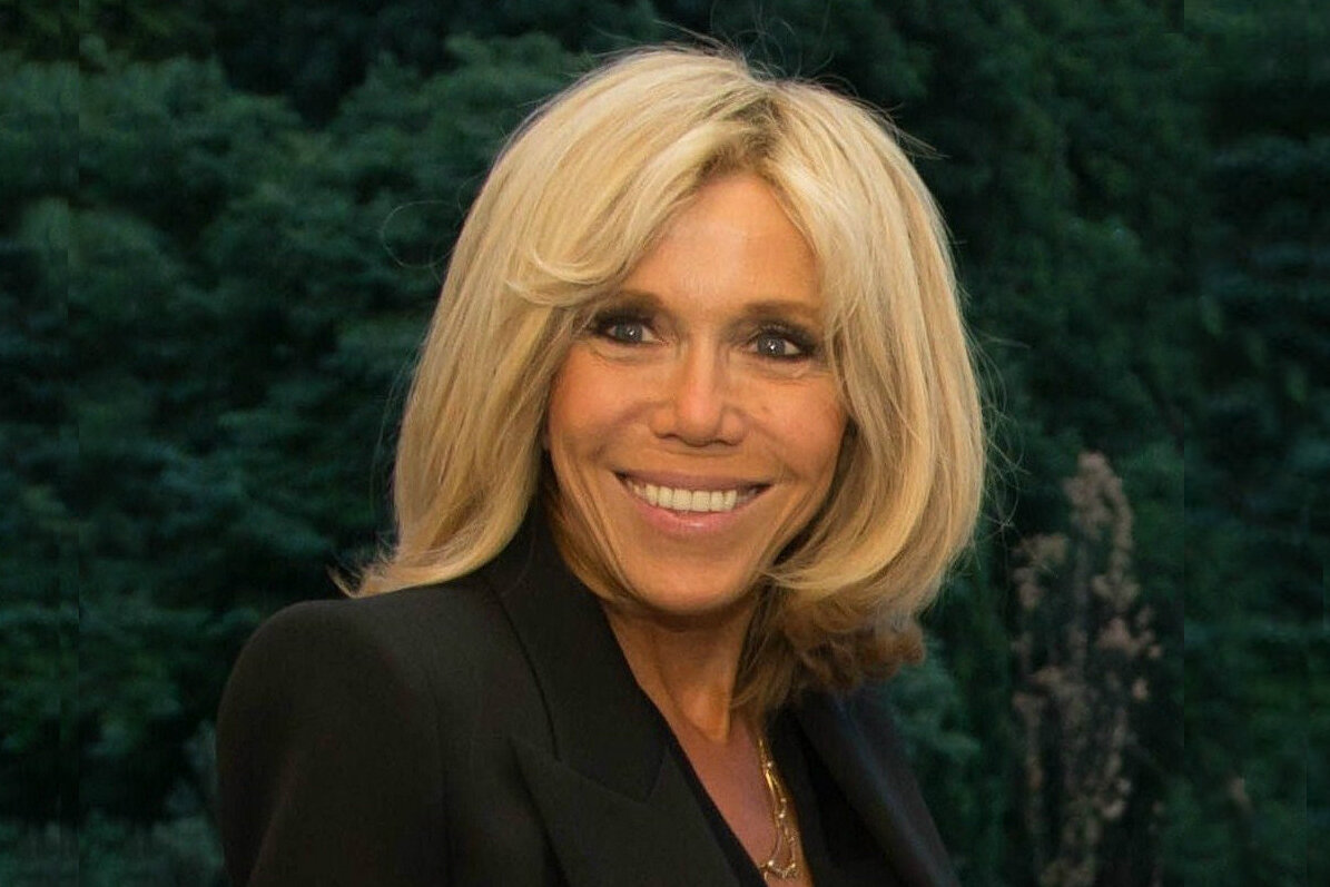 Бриджит Макрон, жена президента Франции Эммануэля Макрона 