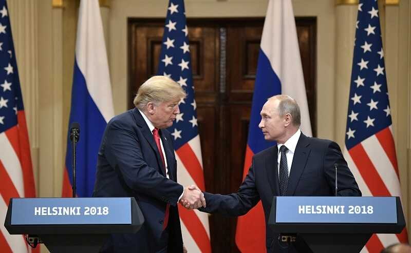 Встреча президентов США Дональда Трампа и России Владимира Путина Фото: kremlin.ru