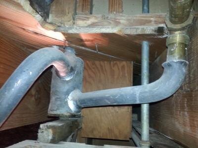 Барабанная ловушка (drum trap) из свинца