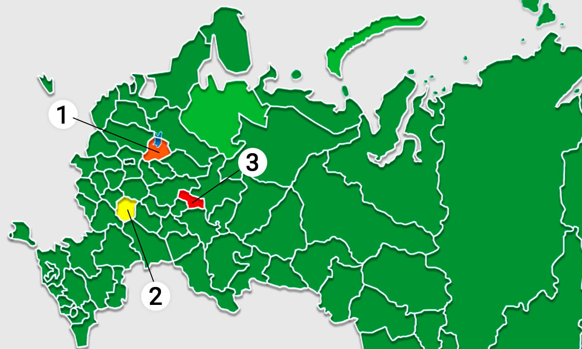 Кто сможет правильно указать, где на карте Ярославль? | География | Дзен