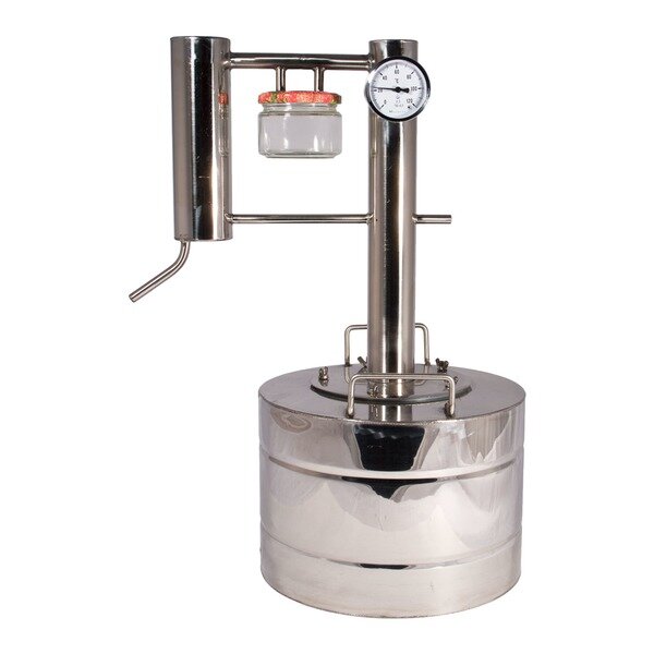 Очистка самогона с помощью перегонки. Источник: cosmogon.ru