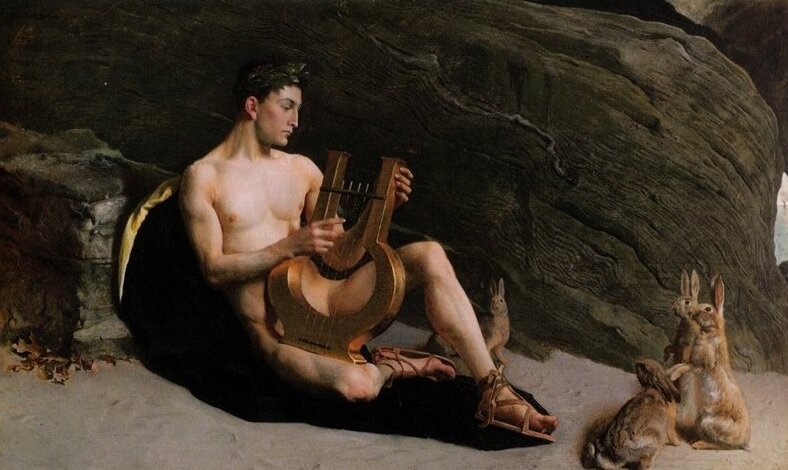 George de Forest Brush Orpheus. 1890 г.