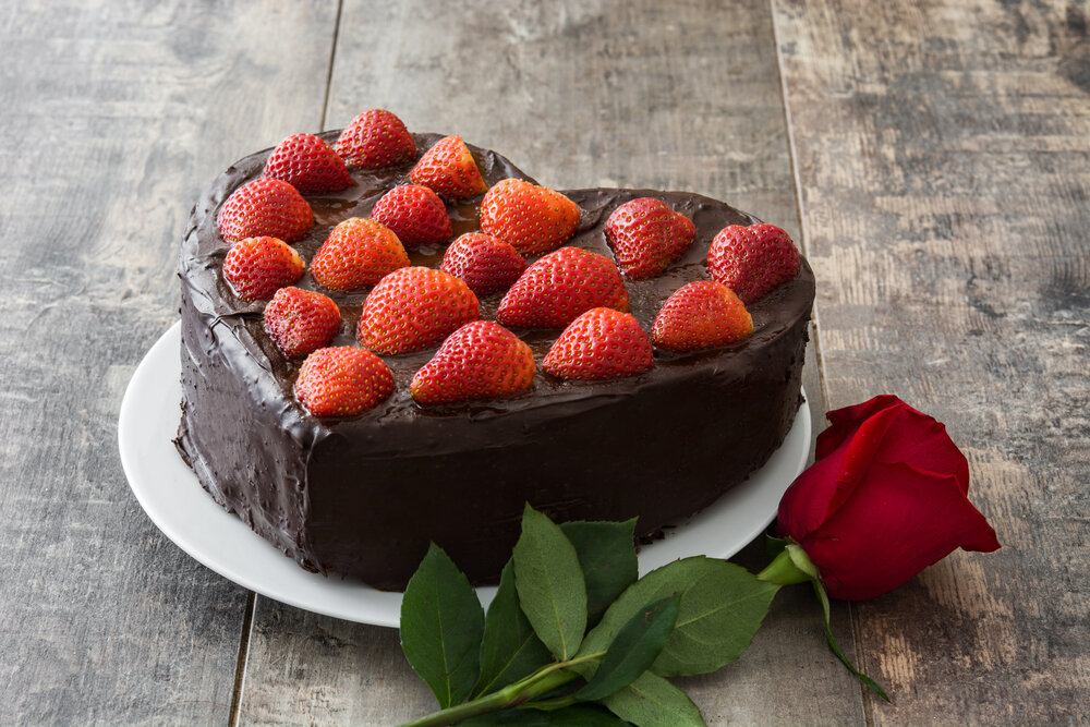 Как испечь торт в виде сердца на День влюбленных