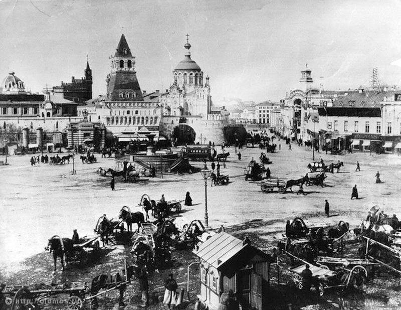Лубянская площадь старые
