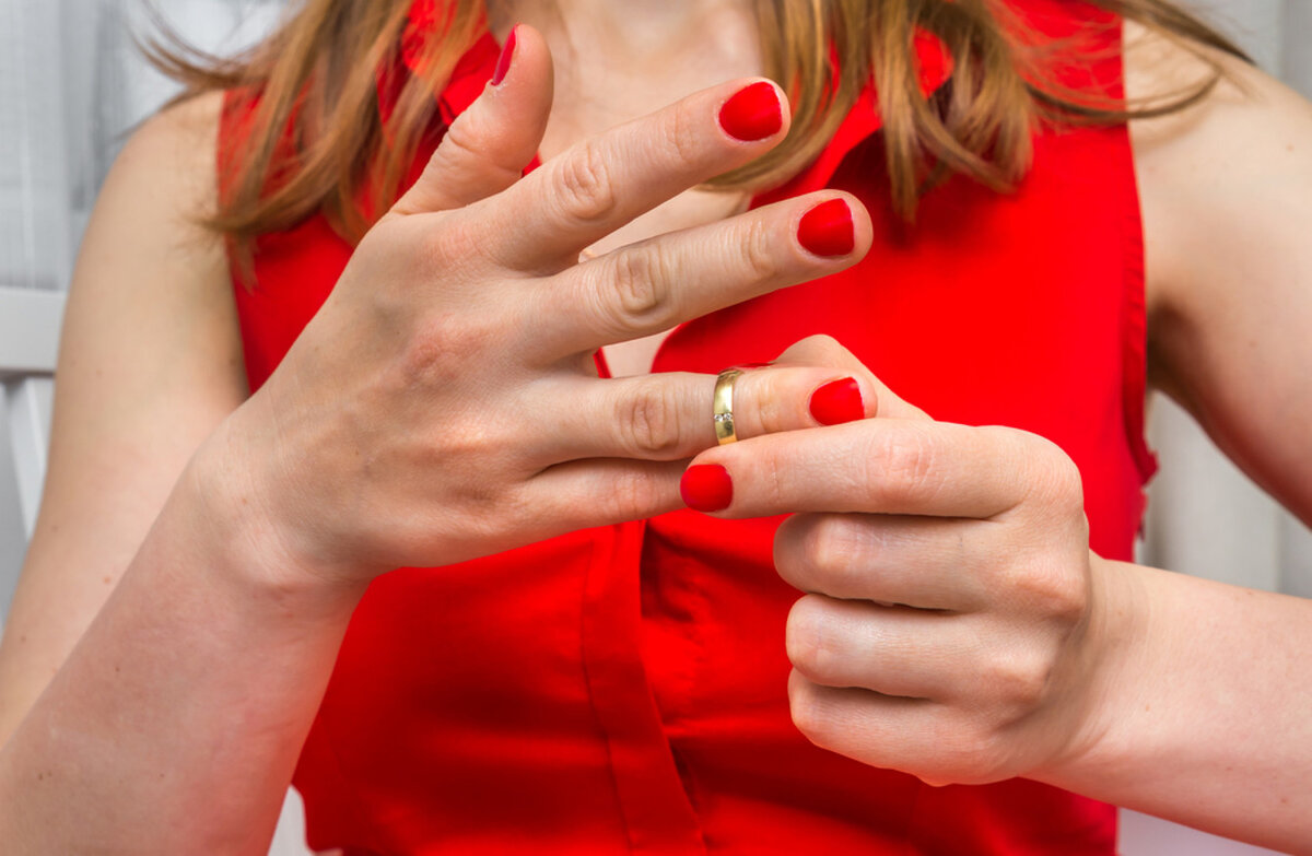 Можно ли носить обручальное кольцо после развода