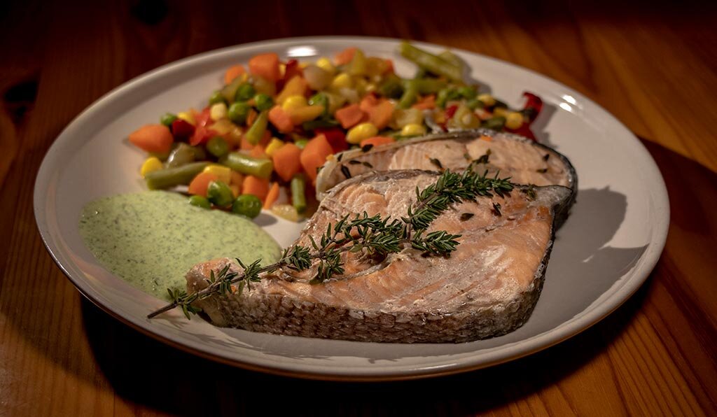 Кета на пару пошаговый рецепт
