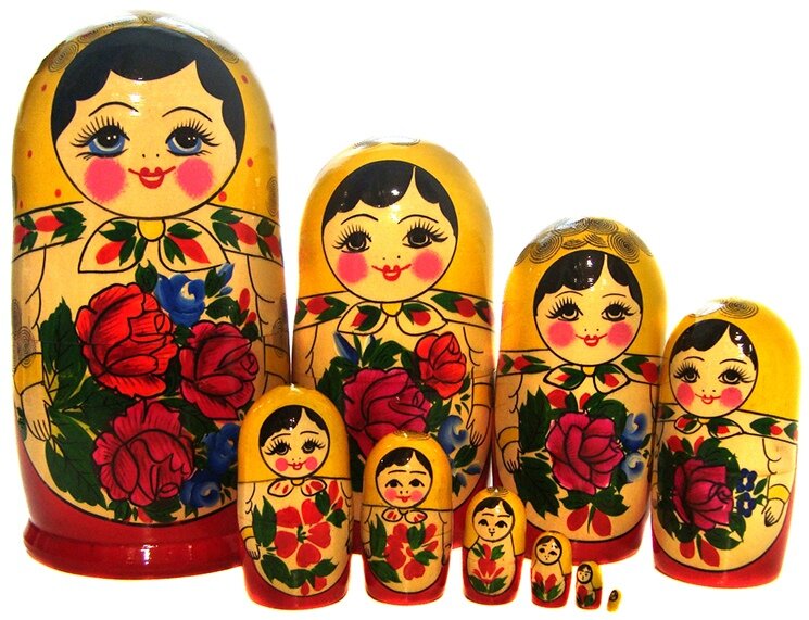                                                          Семёновская матрёшка