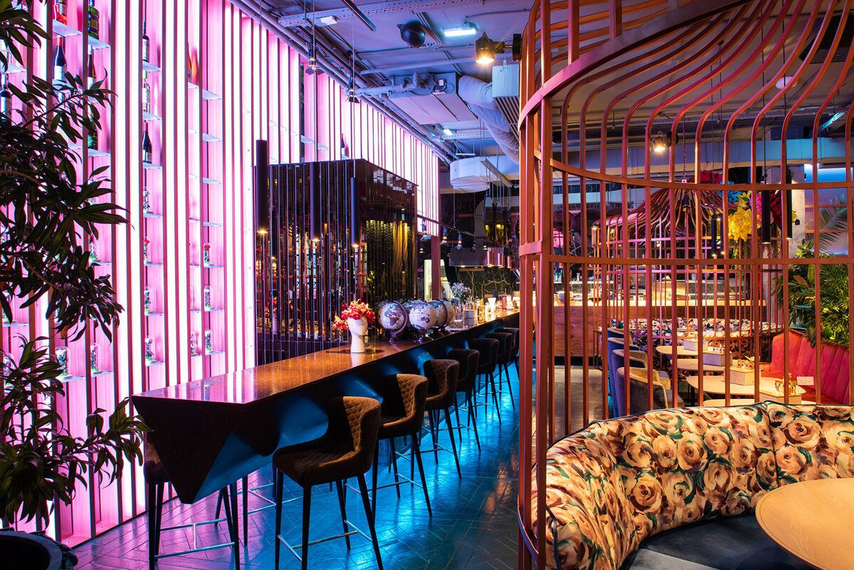 Помещение ресторана. 