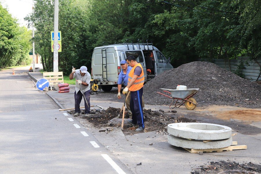 Ямочный ремонт дорог
