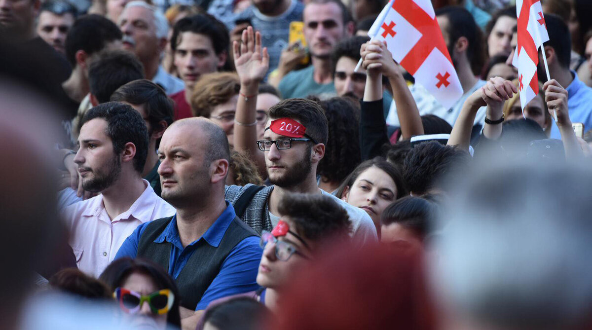 Митинги в Тбилиси