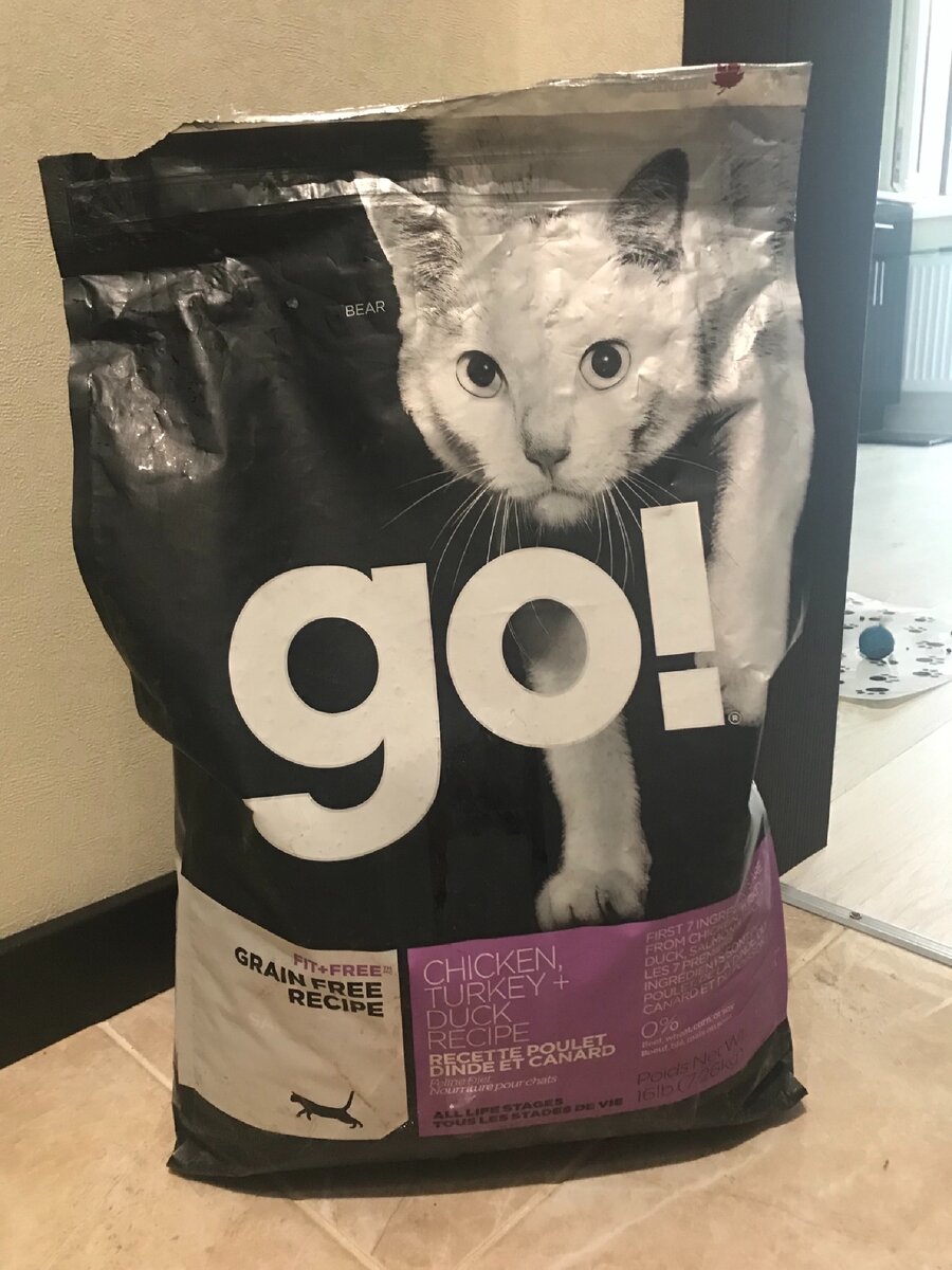 Так выглядит самая большая упаковка канадского корма