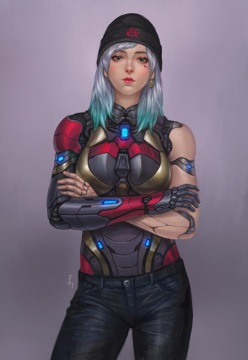 Cyberpunk от Angan Kelana