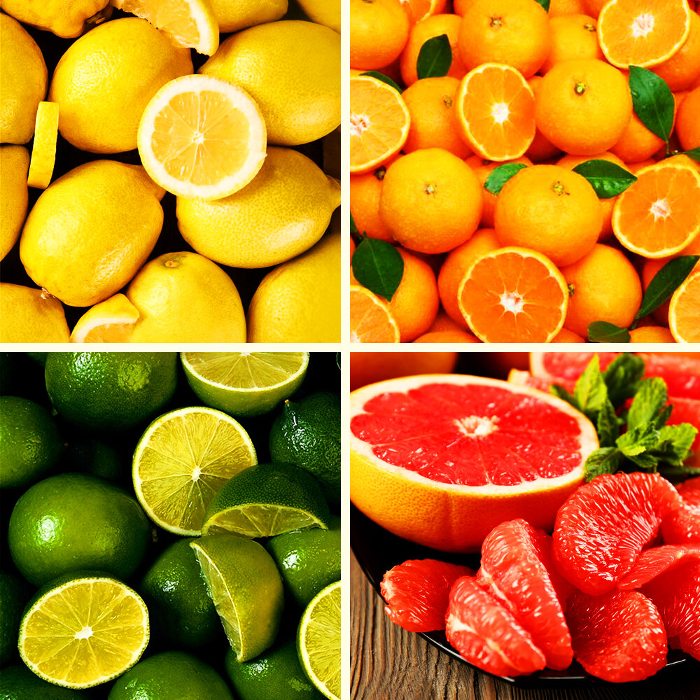 Самые доступные фрукты насыщенные витамином С.