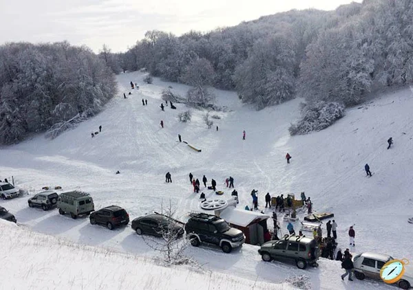 Лыжная канатка на ай Петри