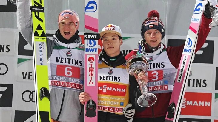 Карл Гейгер, Рею Кобаяси, Давид Кубацки