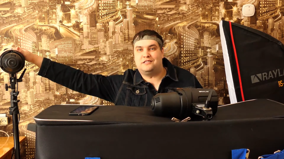 Комплект света для фото студии.