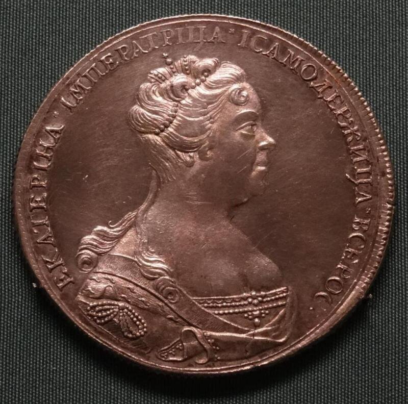 пробные 2 рубля 1726 серебро (новодел), фото из интернета