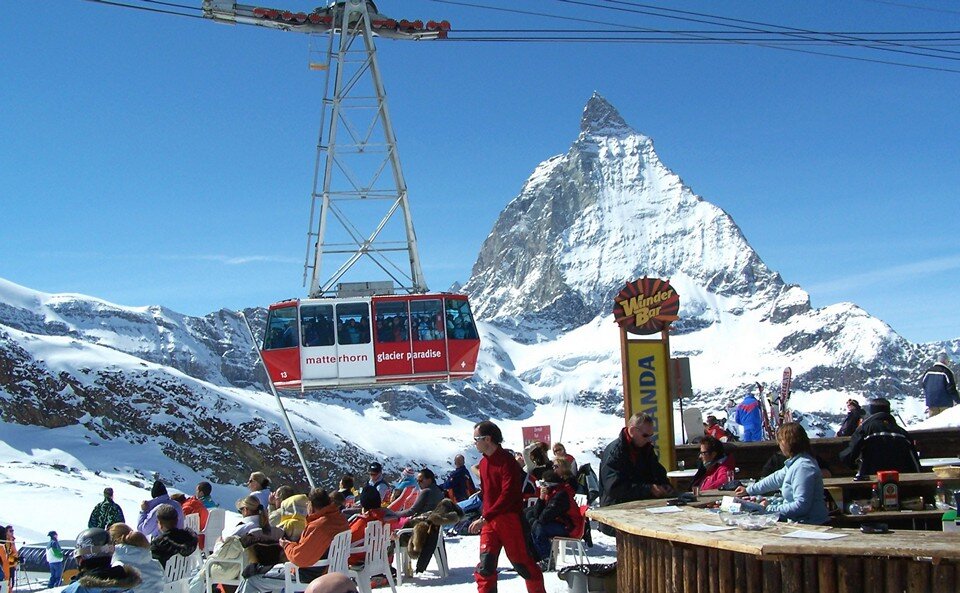 Cervinia Италия гора