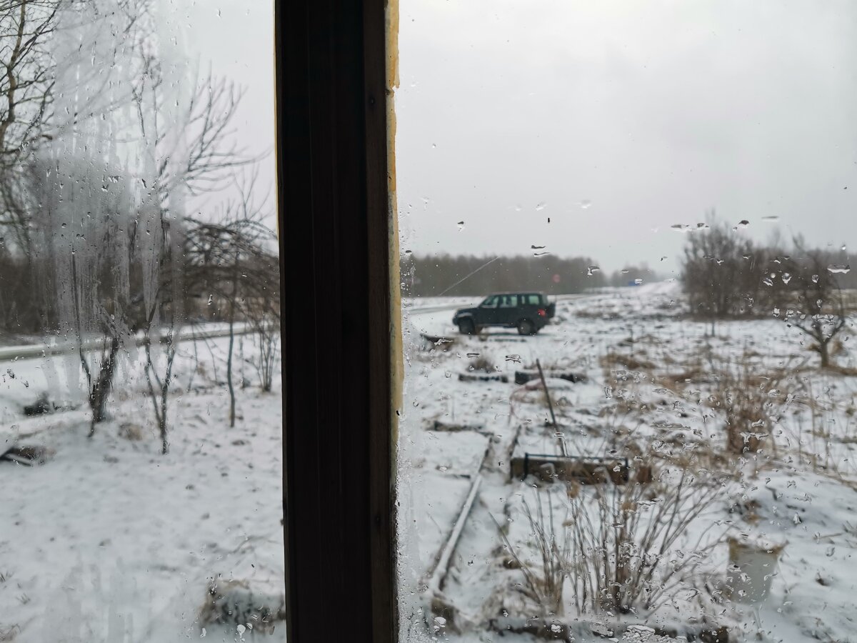 Вот такая картинка встретила утром