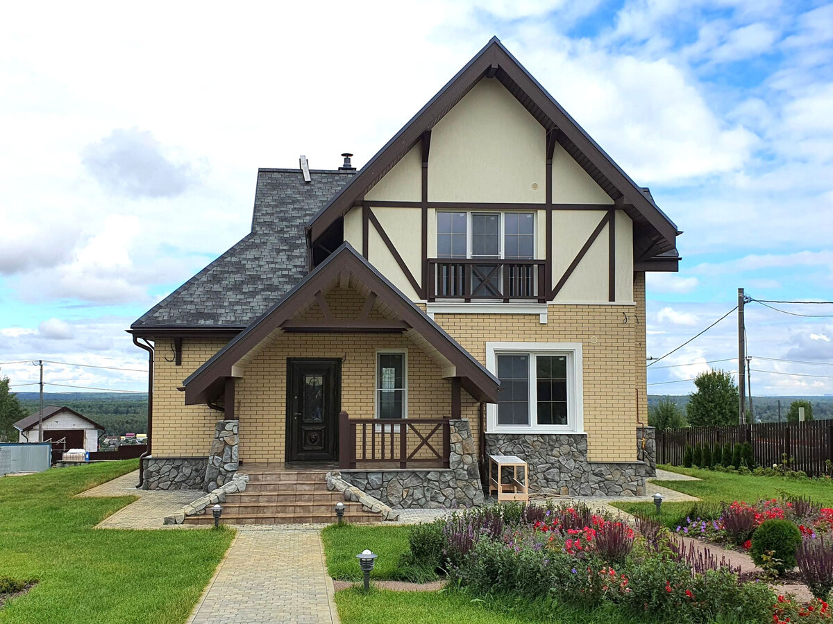 Дом под ключ по проекту 99Е «Альпенхаус»,   © Владимир Тарасов