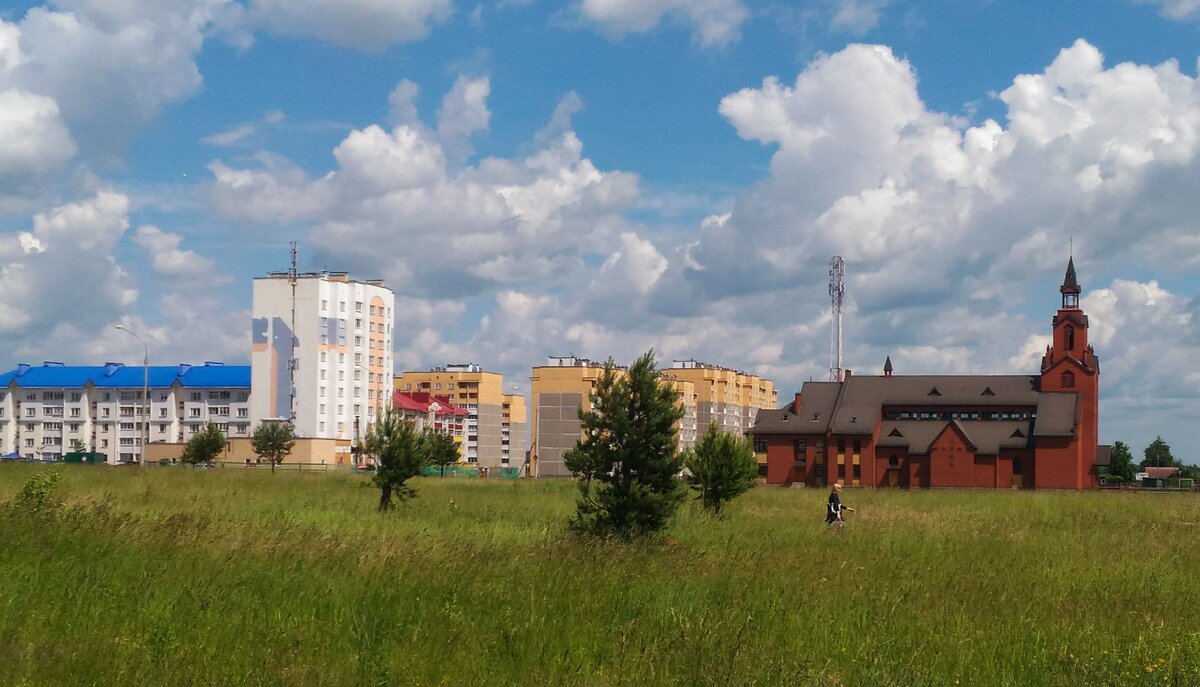 Новый костел в Лиде