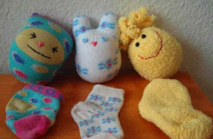 Как сделать мягкие игрушки из носков своими руками