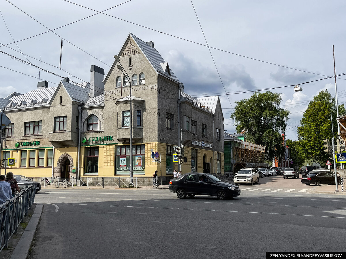 Исторические здания в городе Сортавала