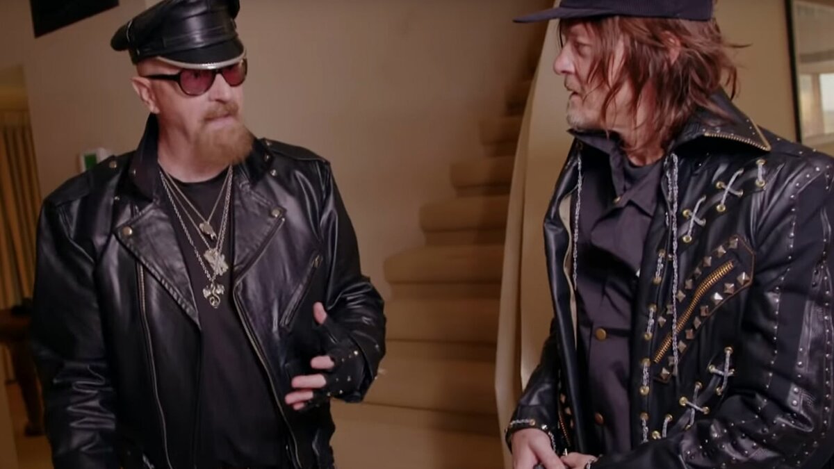 Эл Аткинс и Норман Ридус в передаче "По дороге с Норманом Ридусом".