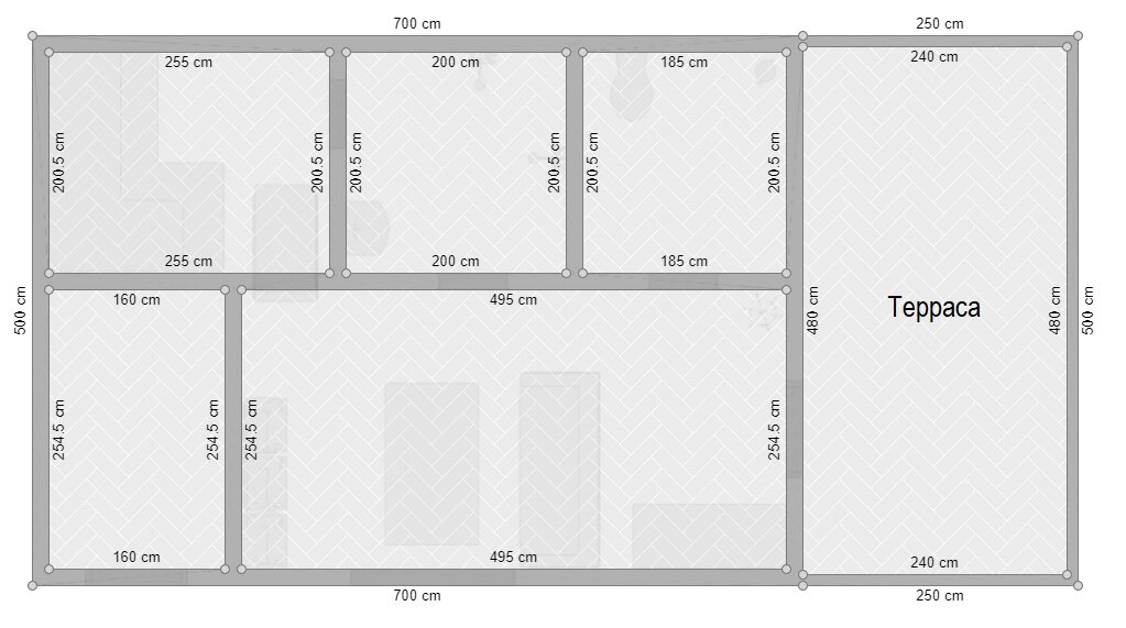 Первоначальный проект бани 5х7