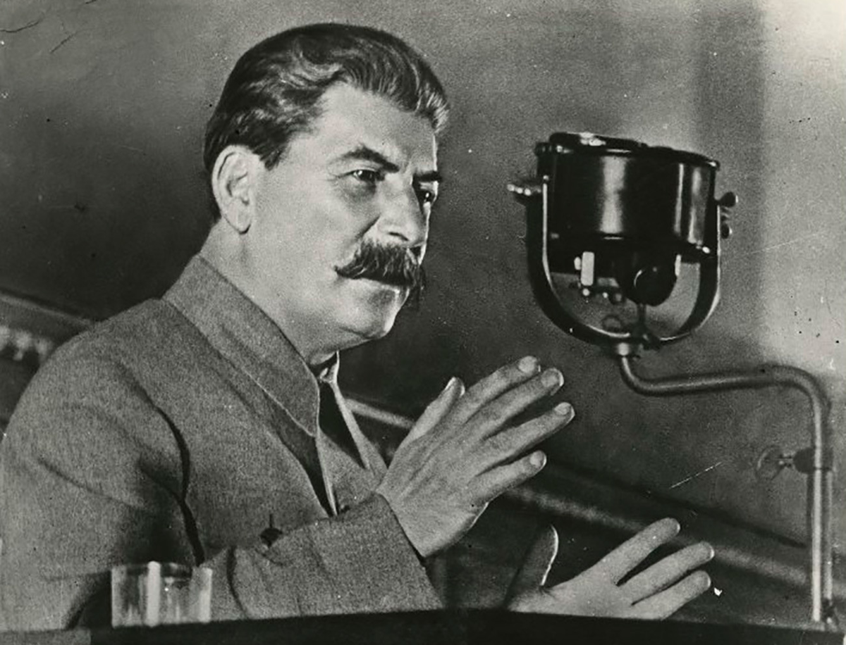 Обращение сталина по радио к советскому