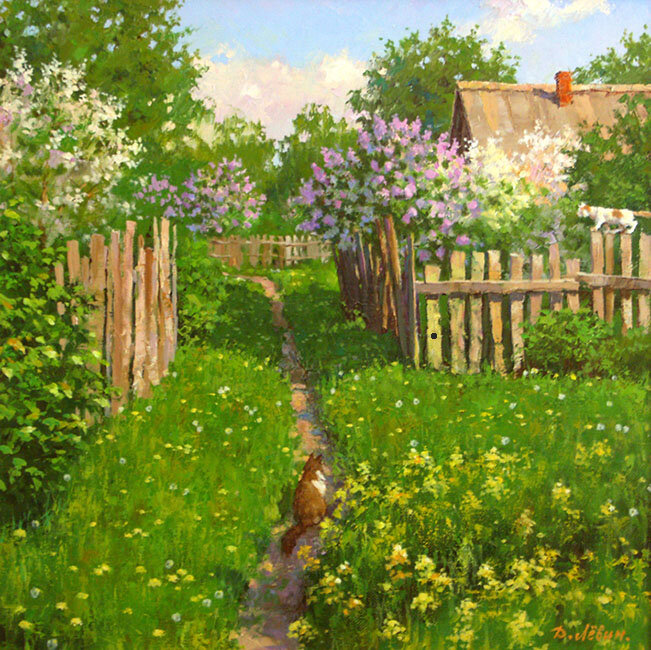 Художник Дмитрий Лёвин. 