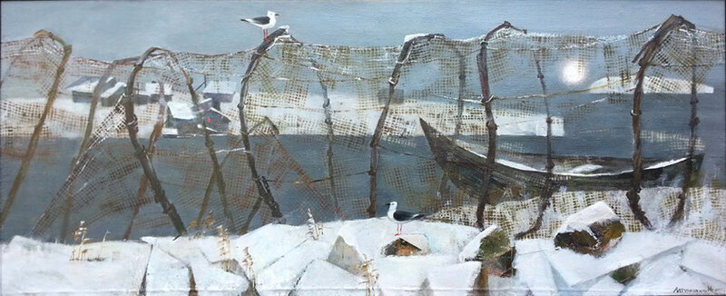 Инна Алтунашвили. Первый снег на Белом море