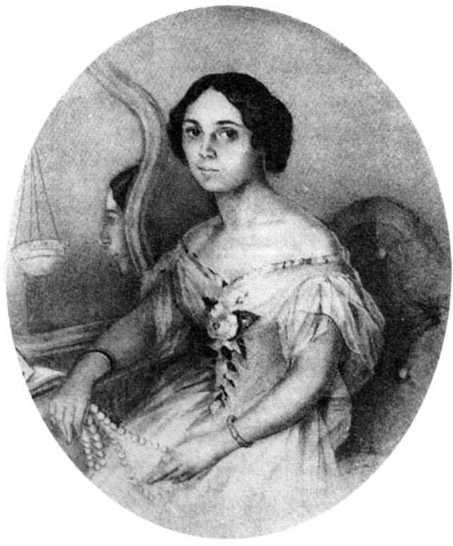 Елена Александровна Денисьева. Wikimedia Commons 