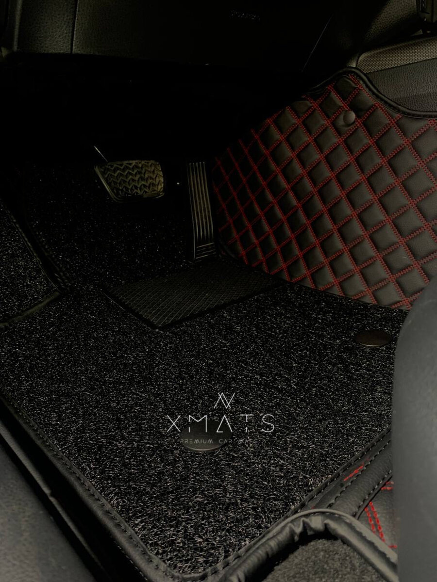 3D коврики из экокожи на Toyota Camry XV70