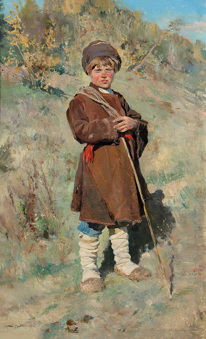 Л бельский. «Крестьянский мальчик» (1814).