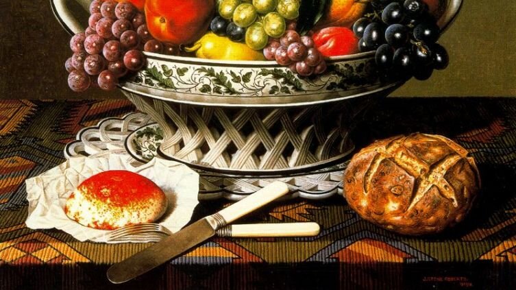    Стоун Робертс, «Фрукты, нож и вилка» Фото: artchive.ru